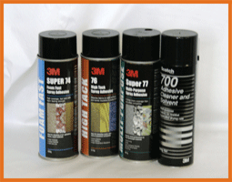 Adhesive Aerosol